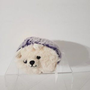 Floofies Stuffed Pomeranian Interactive Plush Puppy Dog Vibrates Sounds 5"